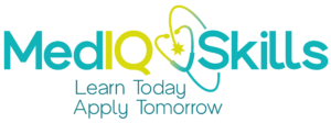 Novo logótipo da VP formação que agora se chama MedIQ Skills